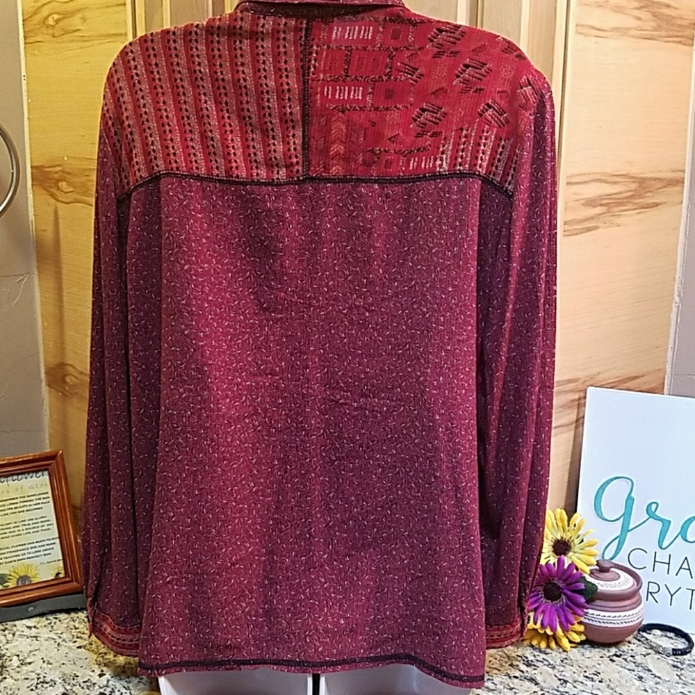 Napa Valley red & black large petite LP Guc - Picture 2 of 9